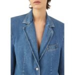 MAGDA BUTRYM CLASSIC OVERSIZED DENIM BLAZER