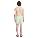 NANUSHKA AMIL SWIM SHORTS SHADOW LIME