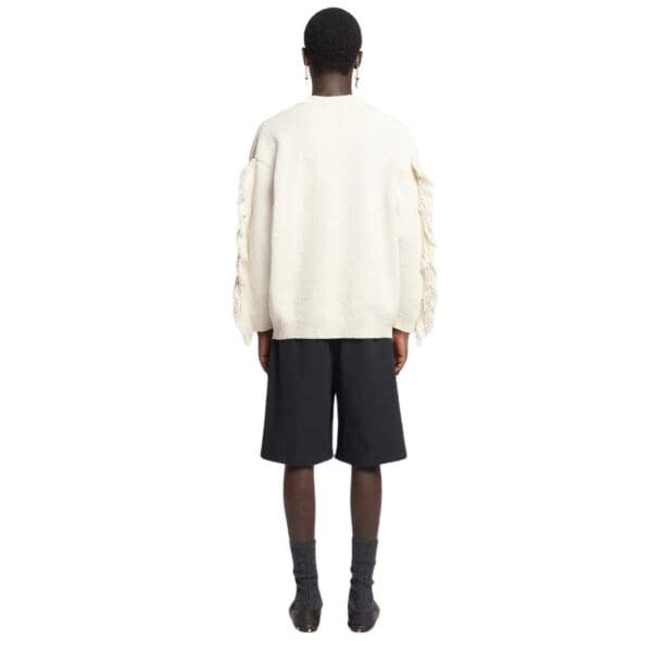NANUSHKA CARSTEN WASHED-CANVAS SHORTS BLACK