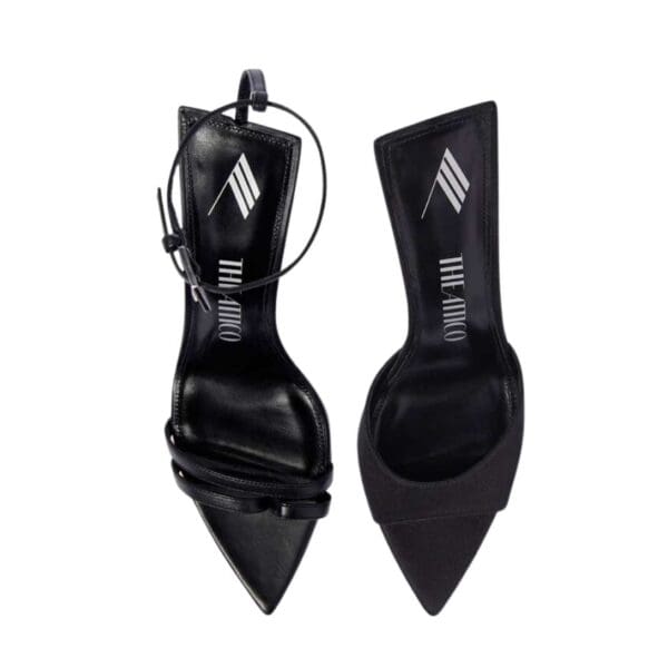 THE ATTICO ''ESTER'' SANDAL MISMATCHED BLACK