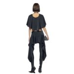 vTHE ATTICO ''AIRI'' BLACK MINI DRESS