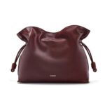 LOEWE LARGE FLAMENCO CLUTCH BAG IN CALFSKIN NAPPA