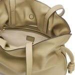 LOEWE LARGE FLAMENCO CLUTCH BAG IN CALFSKIN NAPPA