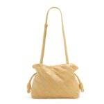 LOEWE FLAMENCO CLUTCH BAG IN PLEATED LAMBSKIN
