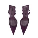 THE ATTICO ''ESTER'' AMARANTH SLINGBACK