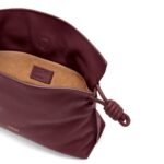 LOEWE MINI FLAMENCO CLUTCH BAG IN CALFSKIN NAPPA