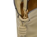 LOEWE MINI FLAMENCO CLUTCH BAG IN CALFSKIN NAPPA