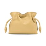 LOEWE MINI FLAMENCO CLUTCH BAG IN CALFSKIN NAPPA