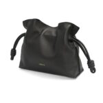 LOEWE MINI FLAMENCO CLUTCH BAG IN CALFSKIN NAPPA