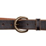 RALPH LAUREN TUMPLED LEATHER BELT