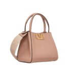 VALENTINO GARAVANI ALLTIME SMALL HANDBAG IN GRAINY CALFSKIN