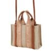 CHLOE SMALL WOODY TOTE BAG SOFT TAN