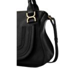 CHLOE MARCIE DOUBLE CARRY BAG BLACK
