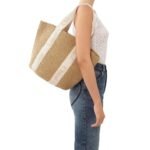 CHLOE LARGE WOODY BASKET GOLD