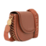 STELLA MCCARTNEY FRAYME MIRUM MEDIUM FLAP SHOULDER BAG