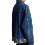 KHAITE THE GRIZZO JACKET ARCHAR WITH STUDS