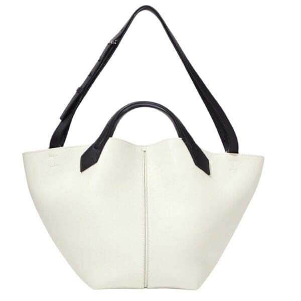 PROENZA LARGE CHELSEA TOTE IVORY BLACK