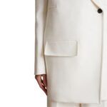 KHAITE THE JACOBSON BLAZER IN CHALK