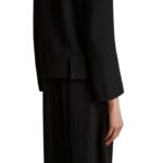 KHAITE THE LAYBIN JACKET IN BLACK