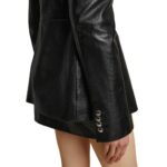 KHAITE THE SAMUEL JACKET IN BLACK LEATHER