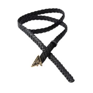 PARADA NAPPA LEATHER BELT IN BLACK