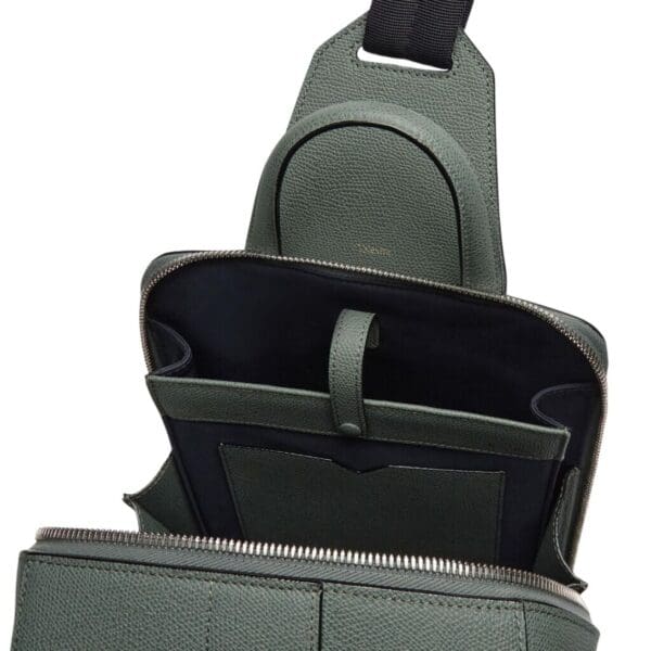 VALEXTRA V-LINE ONE SHOULDER BACKPACK