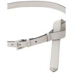 PARADA LEATHER BELT IN WHITE