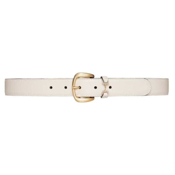 GUCCI BELT WITH CRYSTAL HORSEBIT