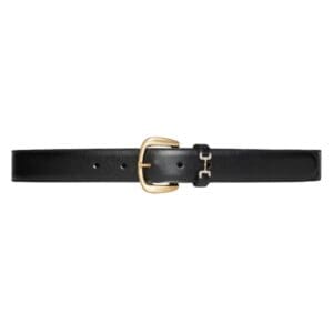 GUCCI BELT WITH CRYSTAL HORSEBIT