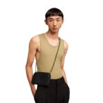 AMI VOULEZ VOUS WALLET STRAP IN BLACK