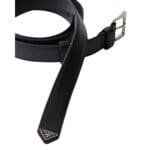 PARADA LEATHER BELT IN BLACK