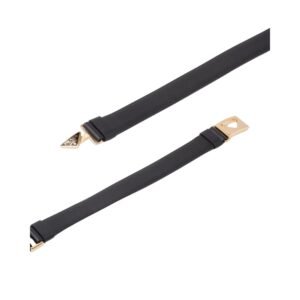 PARADA LEATHER BELT IN BLACK