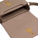 AMI Small Paris Paris Bag IN LIGHT TAPUE