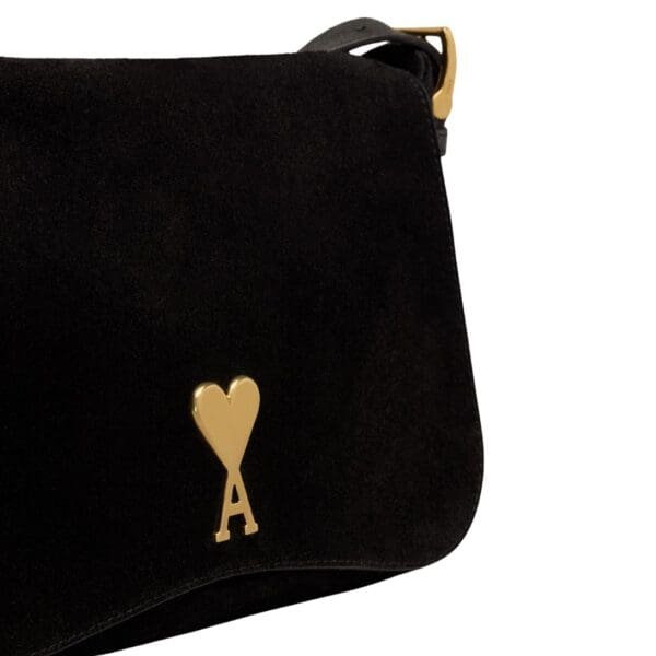 AMI PANAME PANAME SATCHEL BAGIN BLACK