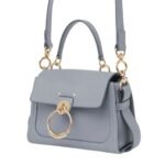 CHLOE MINI TESS DAY BAG STORM BLUE