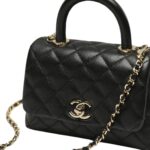 CHANEL MINI FLAP BAG WITH TOP HANDLE