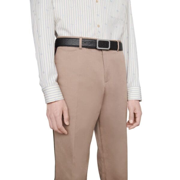 GUCCI SIGNATURE LEATHER BELT