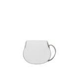 CHLOE MARCIE SMALL SADDLE BAG CRYSTAL WHITE