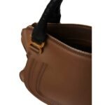 CHLOE MARCIE LARGE DOUBLE CARRY BAG PALM BROWN