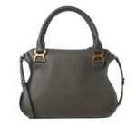 CHLOE MARCIE DOUBLE CARRY BAG ELEPHANT GREY