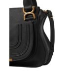 CHLOE MARCIE SMALL DOUBLE CARRY BAG BLACK