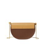 CHLOE MARCIE CHAIN FLAP BAG CREAMY BROWN