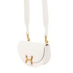 CHLOE MARCIE MINI FLAP BAG MISTY IVORY