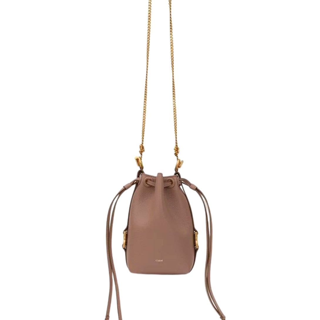 CHLOE MARCIE MICRO BUCKET WOODROSE