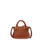 CHLOE MARCIE MINI DOUBLE CARRY BAG TAN