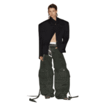 THE ATTICO IVY GREEN LONG PANTS