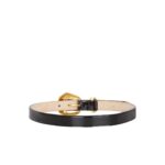 BALMAIN PATENT LEATHER WESTERN BELT