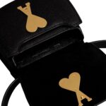 AMI NANO PARIS PARIS BAG IN BLACK