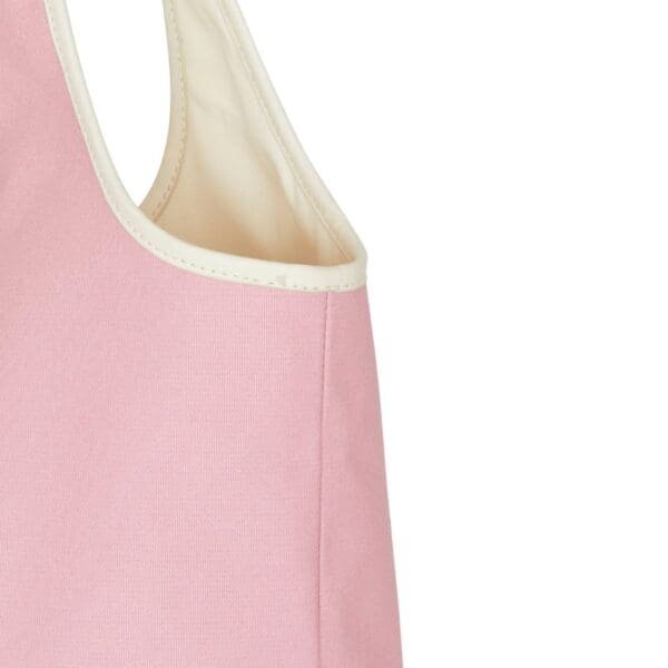 BALMAIN CANVAS AND LEATHER B-ARMY GROCERY BAG - Image 4
