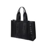 CHLOE LARGE WOODY TOTE BAG BLACK